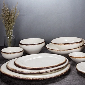 factory wholesale restaurant hotel glazed porcelain ceramic dinner ware