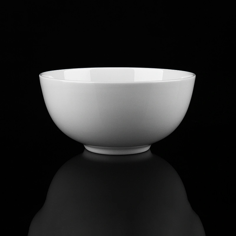 P&T Royal Ware White 4.5 Inch Ceramic Porcelain Rice Bowls