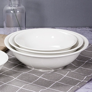 wholesale oem bulk nordic 6 inch microwave safe salad soup ceramic bowl