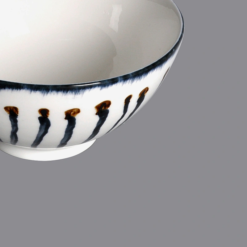 wholesale 8 inch Cereal bowl Japanese style porcelain ceramic pasta soup bowl