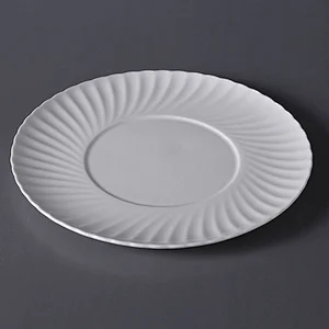 PITO New Design Bone China Platter Round Ceramic Tableware Plates Set for Hotel Restaurant