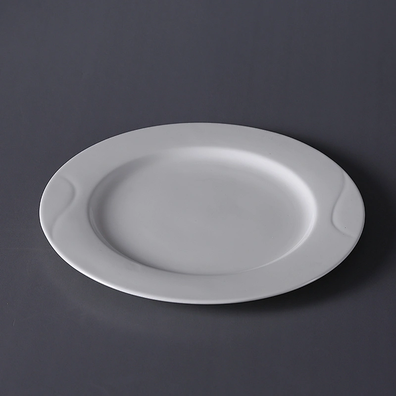 wholesale restaurant hotel catering used round bone china service white porcelain 5.5