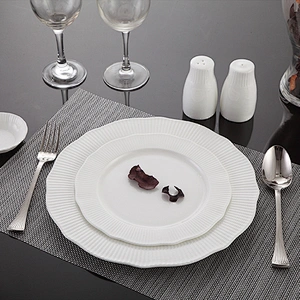 P&T Royal ware dinner plates bone china round plates ceramic dinner plates