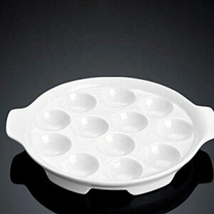 P&T porcelain factory divided plates, Roast snail dish, cake dishes