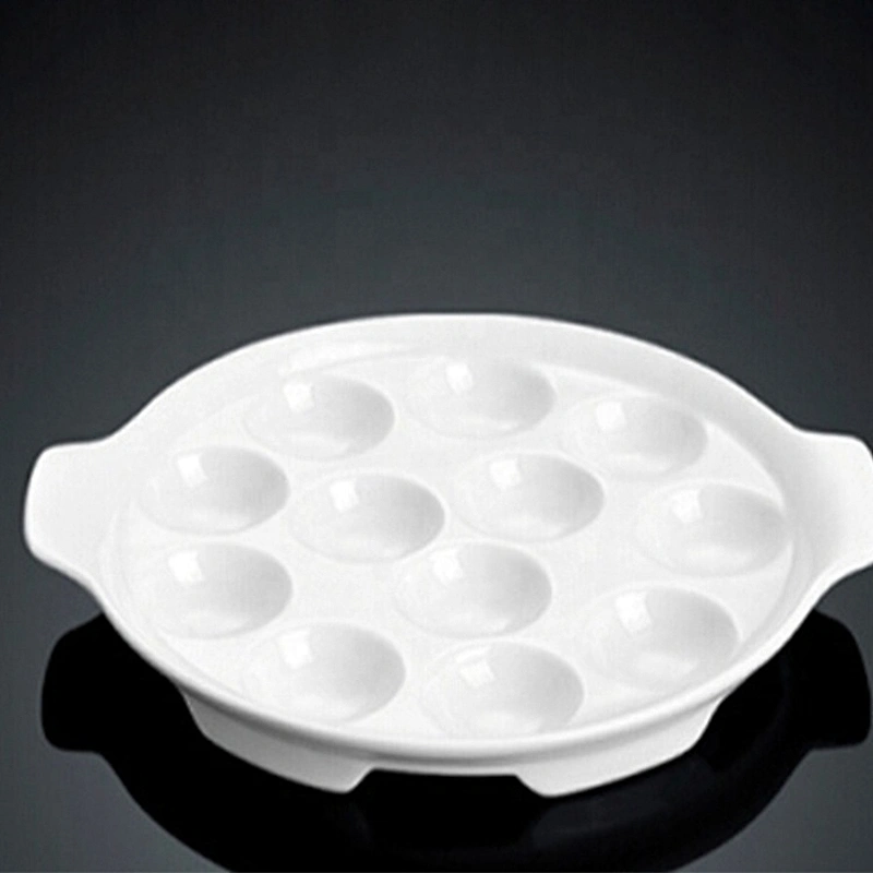 P&T porcelain factory divided plates, Roast snail dish, cake dishes