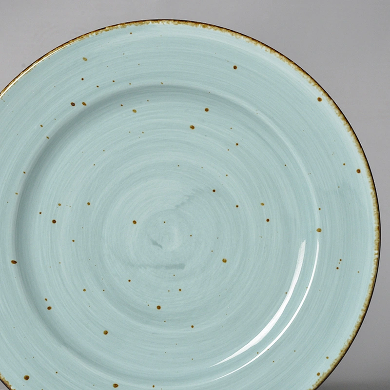 P&T Royal Ware New Design Good Quality Round Ceramic Porcelain Restaurant Plates Dessert Plate Cake Plate