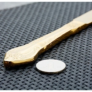 18/10 gold stainless steel cutlery new design cutlery set high quality golden color tableware