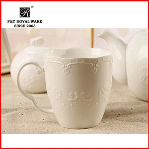factory flower design ceramic coffee mug hot sale ceramic mug milk cup