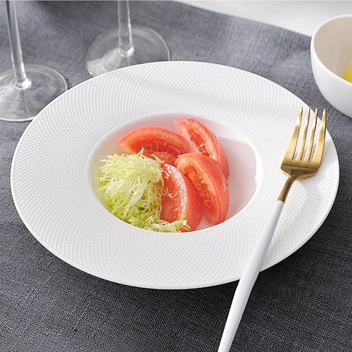 P&T Royal Ware Porcelain Dinnerware CE/EU Certification and Ceramic Material Pasta Plate