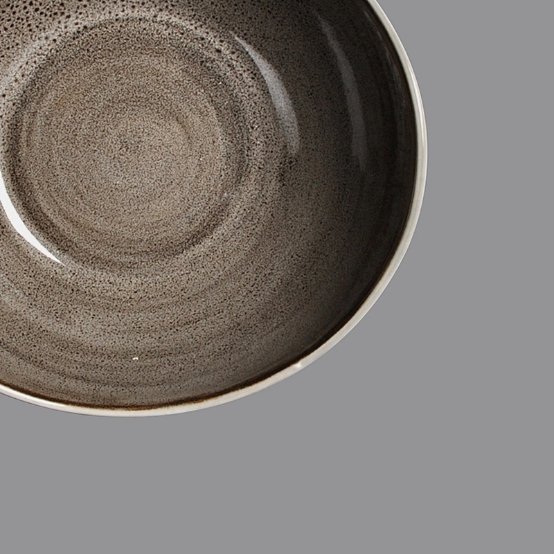 wholesale grey white ceramic ingot porcelains rice cereal appetizer bowl