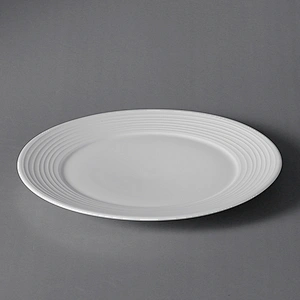 Wholesale Factory Western Stock Restaurant White Round Porcelain Dinner Plates Set