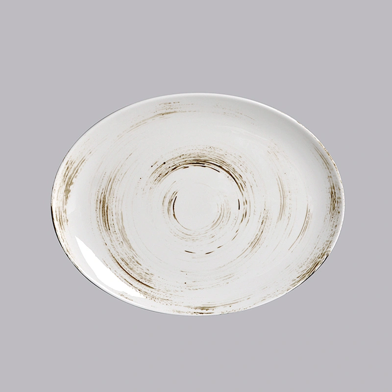 Direct Factory 15 Inch Oval Ceramic Serving Plate