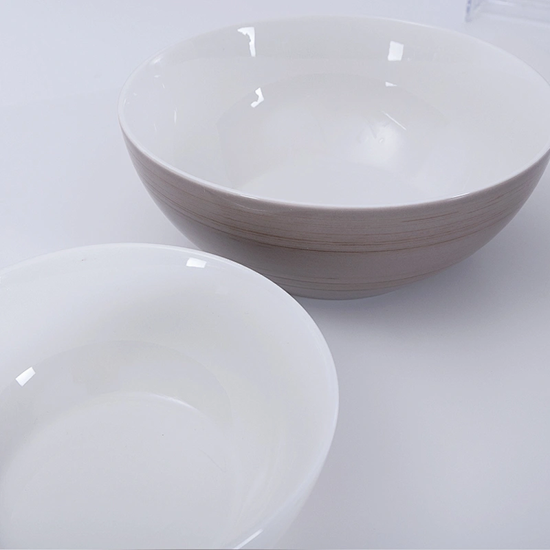 wholesale glazed porcelain restaurnat ceramic serving pasta soup ramen salad bowl