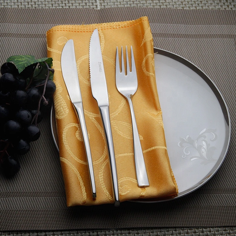 Stainless steel table set knife spoon fork