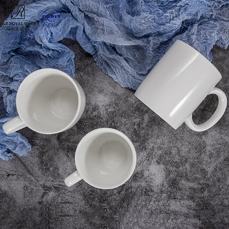 manufacturer wholesale white restaurnat tea coffee ceramic mug