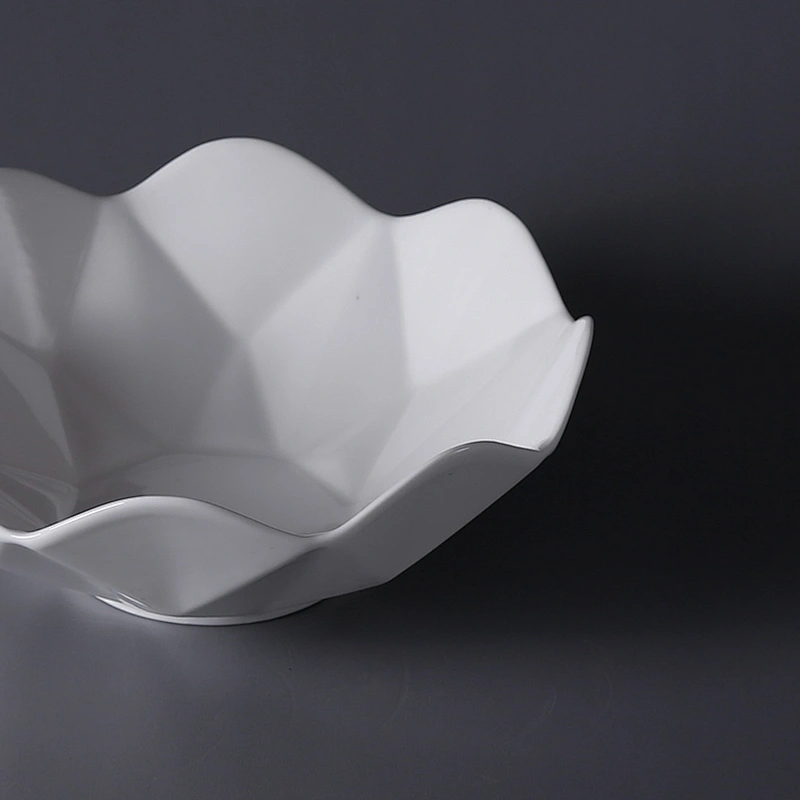 P&T chaozhou porcelain factory drop shape bowl saucer dish ceramic rice bowl