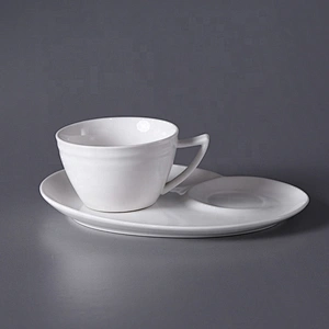 P&T Royal Ware wholesale custom bone china white ceramic tea cup manufacturer