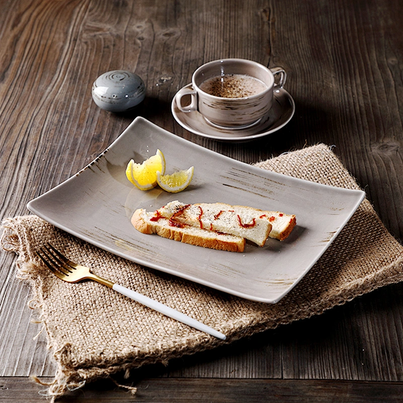 Direct Factory 10.5 Inch Wide Edge Ceramic Soup Plate