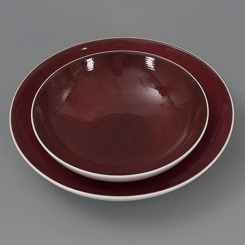 P&T Royal Ware Manufacturer Custom Ceramic Vibrant Coloured Ceramic Bowls Porcelain Bowls