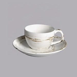 wholesale white porcelain ceramic type espresso coffee cups and saucer set