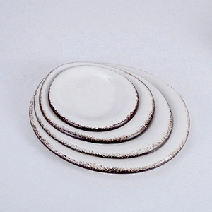 Wholesale Crokery Restaurant Tableware Porcelain Hotel and Restaurant Plates