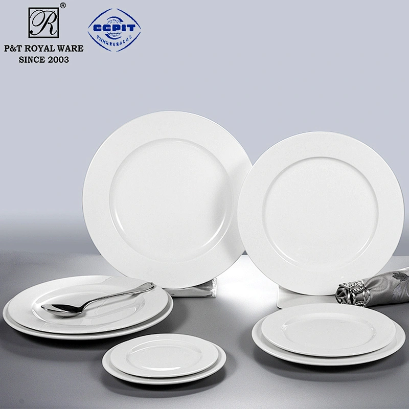 Strong Service Chinese Dishes Dinnerware Set Plate, Custom Porcelain Plate Factory