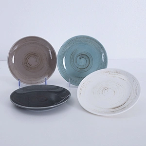 Wholesale Good Price White Porcelain Ceramic Side Plate 7 Inch
