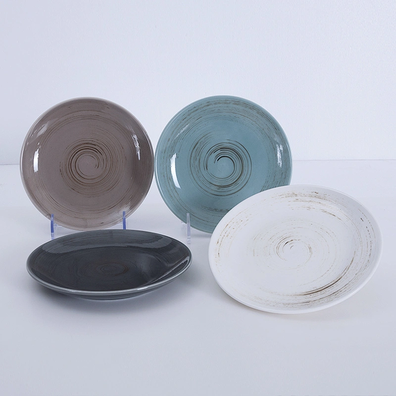 Wholesale Good Price White Porcelain Ceramic Side Plate 7 Inch