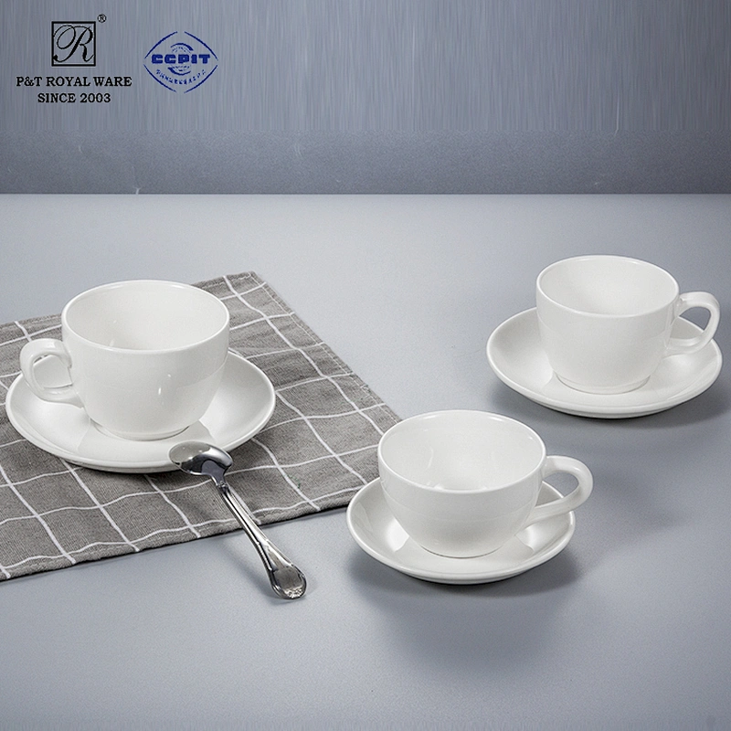 bulk stock custom logo wholesale white small restaurant ceramic espresso coffee cup