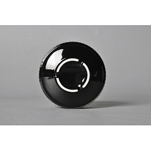 Latest Design Round Matt Black Stackable Restaurant Ceramic Cup Salad Bowl