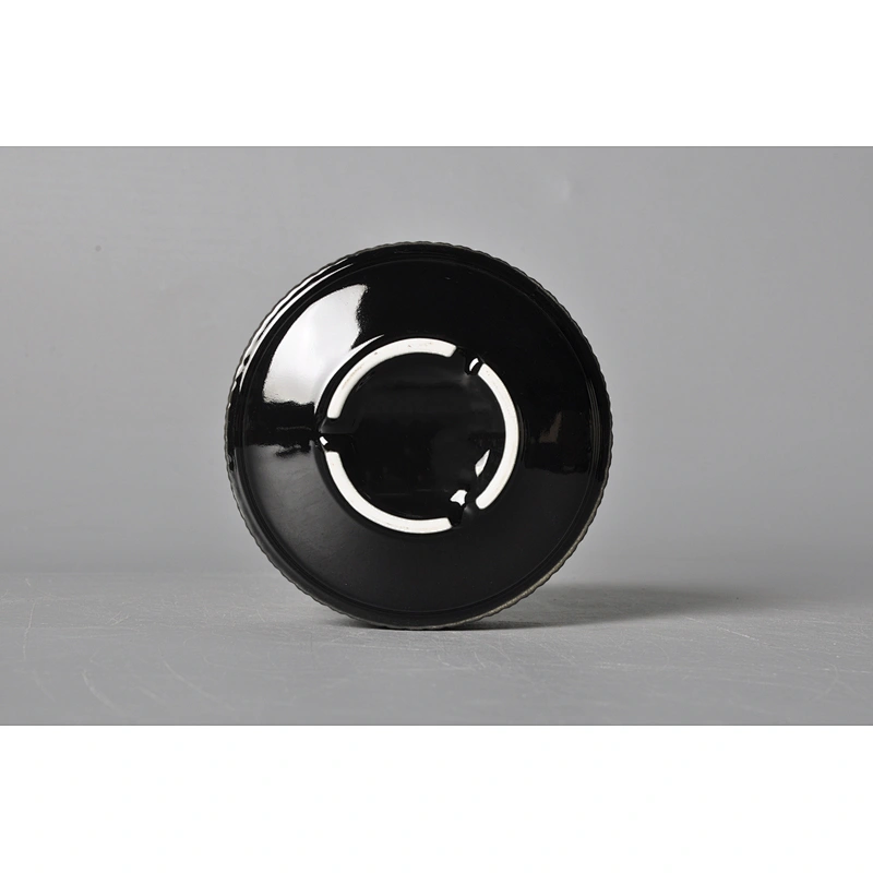 Latest Design Round Matt Black Stackable Restaurant Ceramic Cup Salad Bowl
