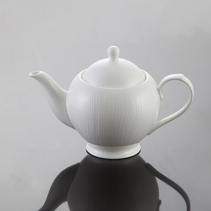 white bone china Dinnerware Porcelain Binaural Soup Cup