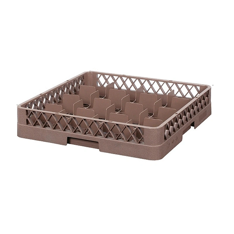 P&T plastic cup crates, stackable glass cup crates for hotel use