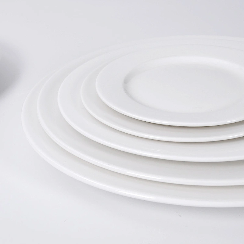 Chinaware New Dishwasher Safe   Ceramic Porcelain Plate Chargers For Wedding
