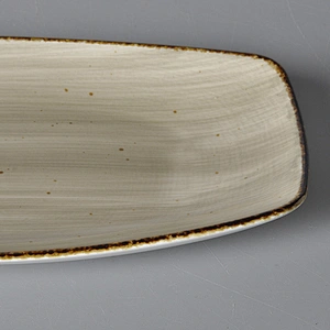 P&T hotel supplies porcelain unique design fine porcelain plates sets dinnerware ceramic,ceramic plate for wedding party