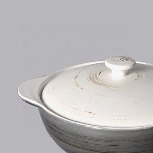 Wholesale Hotel Restaurant Tableware  Crockery Ceramic Porcelain Soup Tureen With Cover