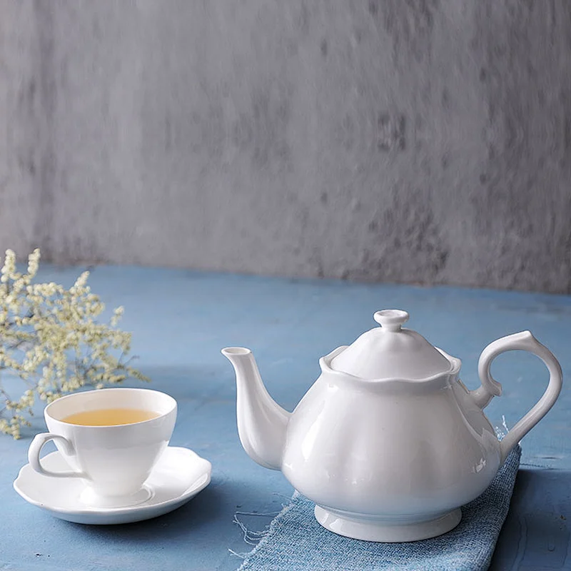 Design Restaurant Bone China European Style Ceramic Coffee Tea Set
