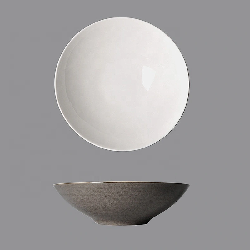 custom restaurant japanese ceramic porcelain noodle ramen salad soup bowls