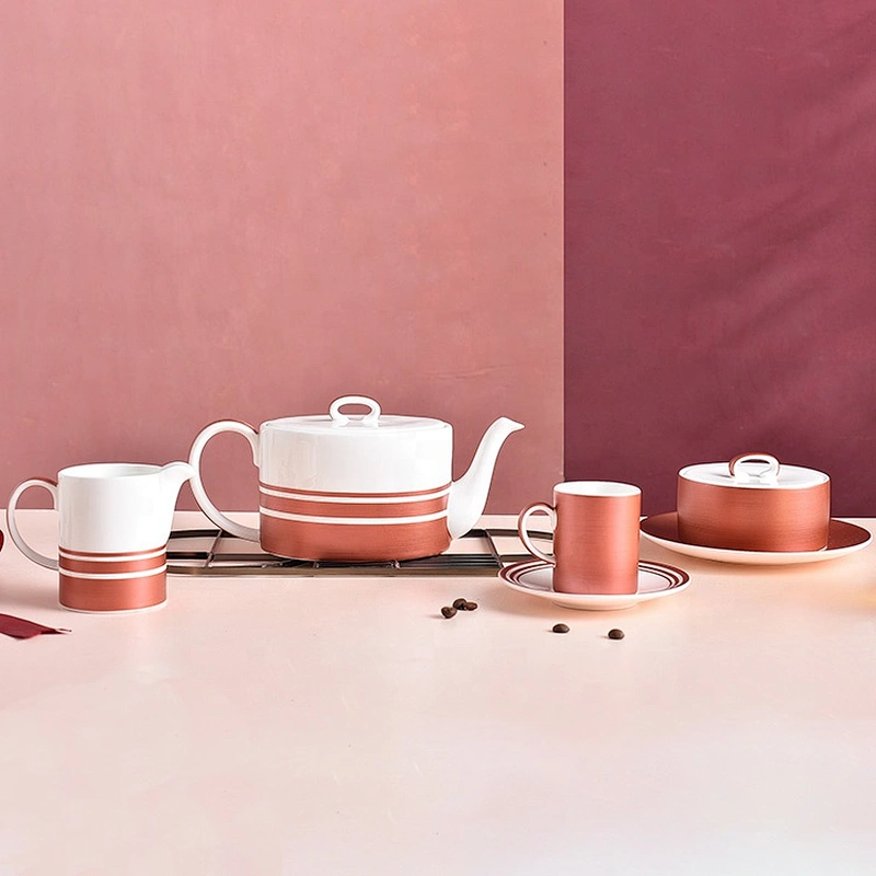 luxury restaurant buffet banquet ceramic tea cup hotel catering coffee cup and saucer coffee cups sets