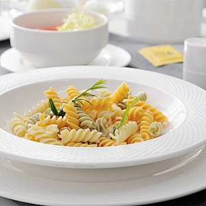 PITO China  Hotel Tableware Supplier White Soup Bowl for Restaurant Use