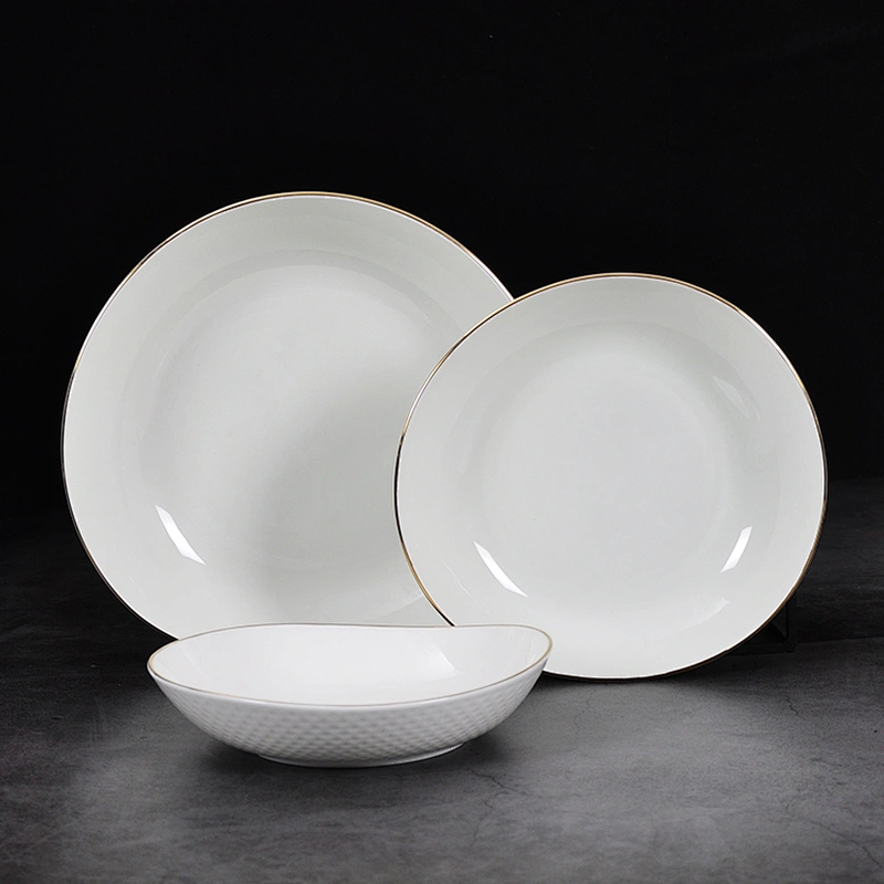 P&T Royal Ware Smooth Glaze Table Top dinnerware ceramic bowl bone china 10.5 inch salad bowl fruit bowl