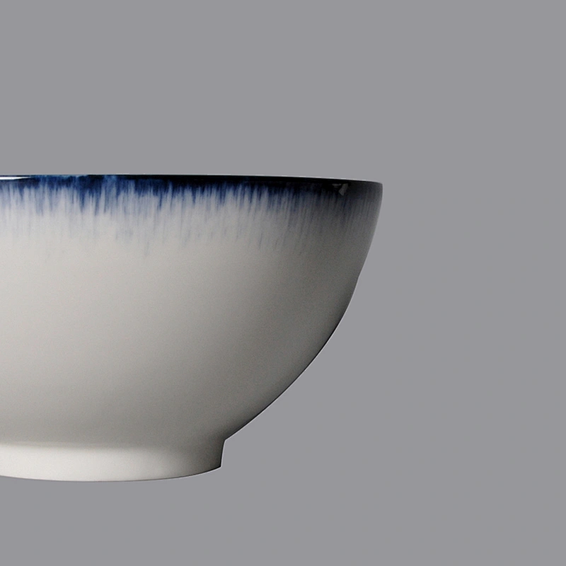 custom printed blue edage ceramic porcelain 8