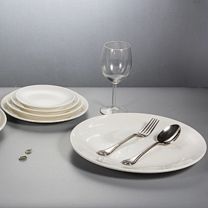 wholesale banquet buffet hall hotel porcelain ceramic dinner cup plate set