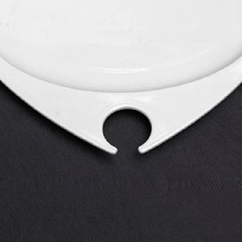 customized white fashion design square royal ware ceramic bone china plates for restaurant