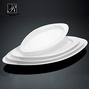 P&T Royal Ware buffet serving dish wholesale dinner plates white porcelain dinner plates