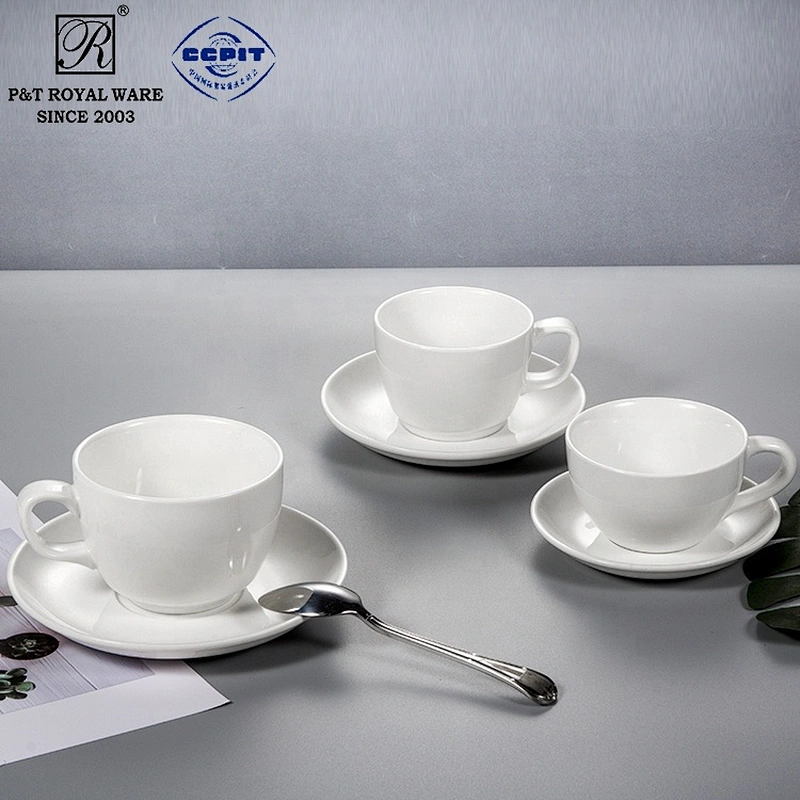 bulk stock custom logo wholesale white small restaurant ceramic espresso coffee cup