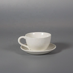 wholesale custom hotel restaurant cafe ceramic porcelain coffee cup and saucer set