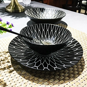 Colorful Ceramic Salad Bowl Eco-friendly Ceramic Bowl