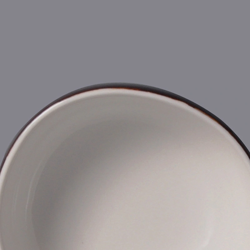 manufacturer small japan style antique glaze round sweet ceramic porcelain side pho bowl