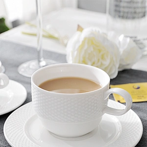 Porcelain Arabic Coffee Cup and Tea Cup For Coffee Shop High Tea Use